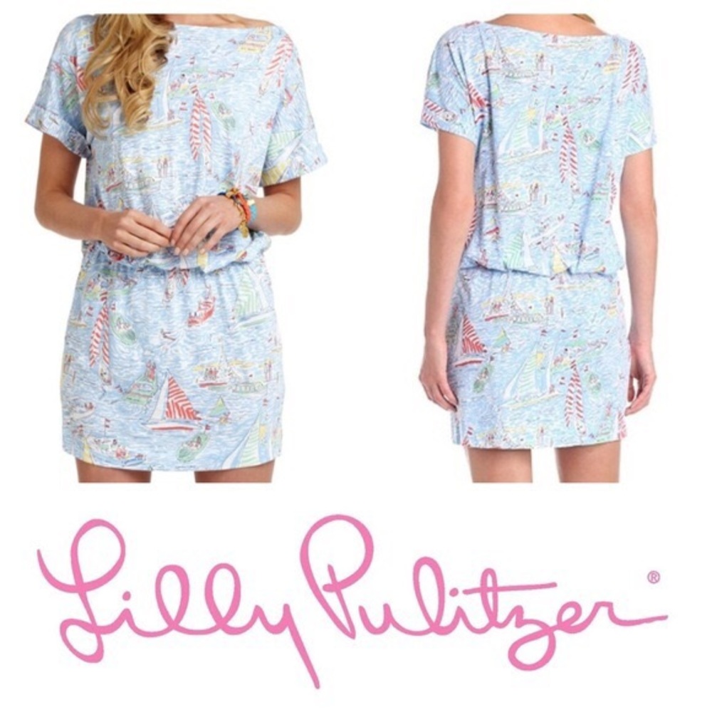 Lilly Pulitzer Get Nauru Carmine Dress
